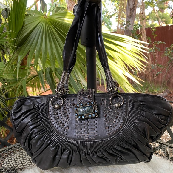 Dior Plisse frame bag leather large. This is a vintage classic CD bag - Picture 3 of 16